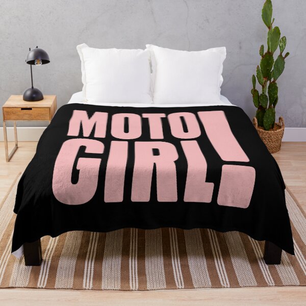 Item preview, MOTO GIRL! – Minimal Pink Bold Design for Streetwear designed and sold by UFOdesign.