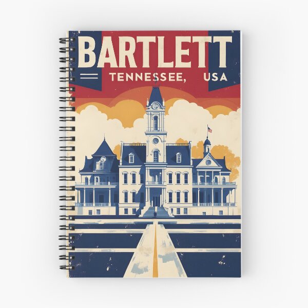Item preview, Bartlett Tennessee 1950s USA Vintage Travel Tourism designed and sold by TravelersGems.
