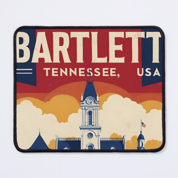Item preview, Bartlett Tennessee 1950s USA Vintage Travel Tourism designed and sold by TravelersGems.