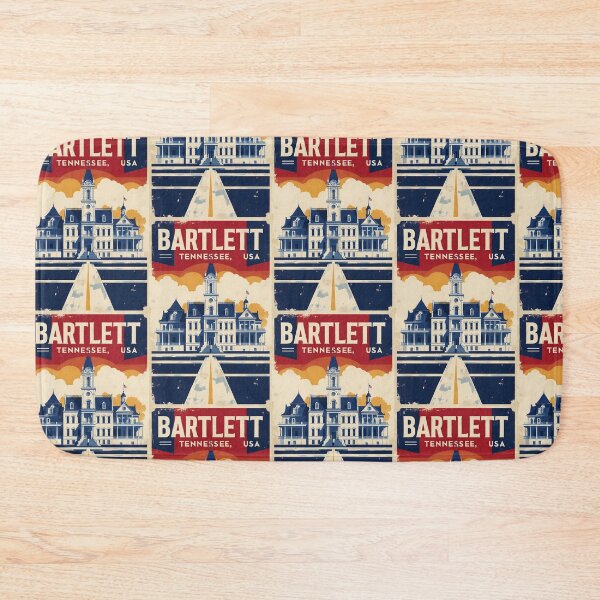 Item preview, Bartlett Tennessee 1950s USA Vintage Travel Tourism designed and sold by TravelersGems.