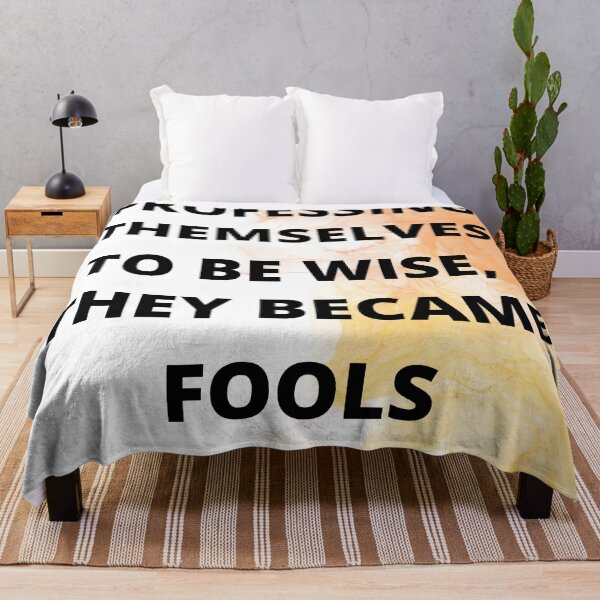 Item preview, Romans 1:22 	 designed and sold by Undonemadenew.