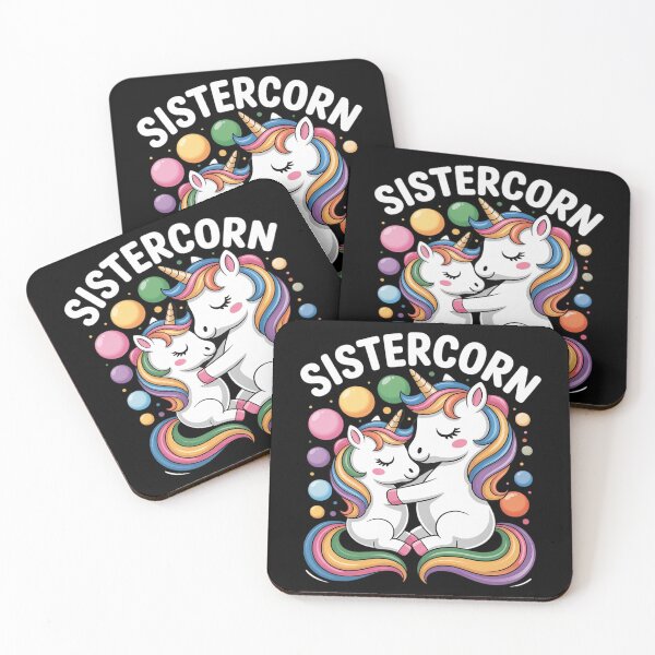 Item preview, Sistercorn Unicorn Sister Girls designed and sold by MonsterBuddiess.