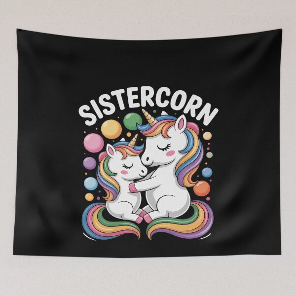 Item preview, Sistercorn Unicorn Sister Girls designed and sold by MonsterBuddiess.