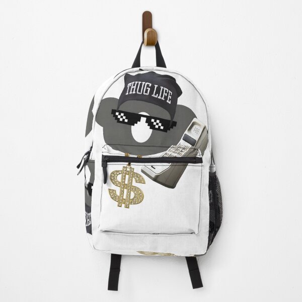 Item preview, "Thug Life" Koala Meme - Ironic Graphic with 80s Brick Phone and Gold Chain designed and sold by SergioMiklos.
