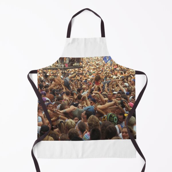 Item preview, Concert Fans Body Surfing Across The Massive Crowd At Woodstock 94 - Photograph designed and sold by ConcertImages.