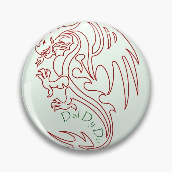 Item preview, DAL DY DIR DRAIG GOCH DRAGóN ROJO ESTILIZADO designed and sold by Marni Scofidio Desi9ns.
