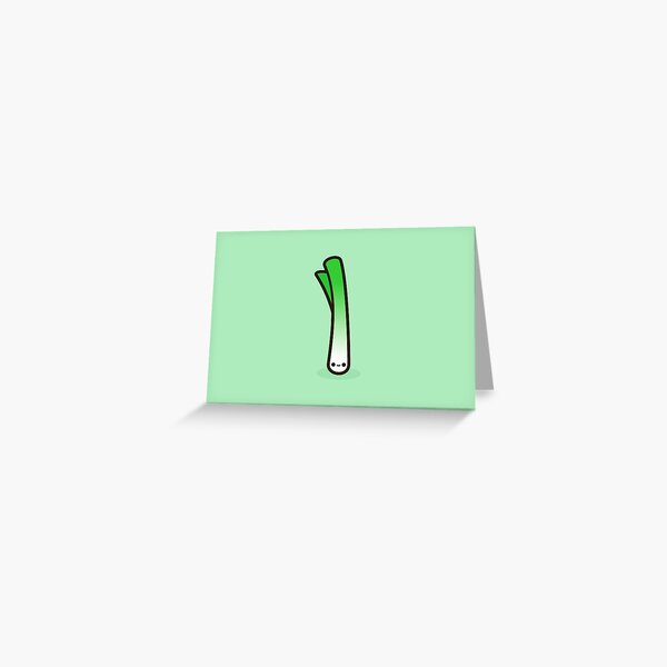 Item preview, Cute spring onion designed and sold by peppermintpopuk.