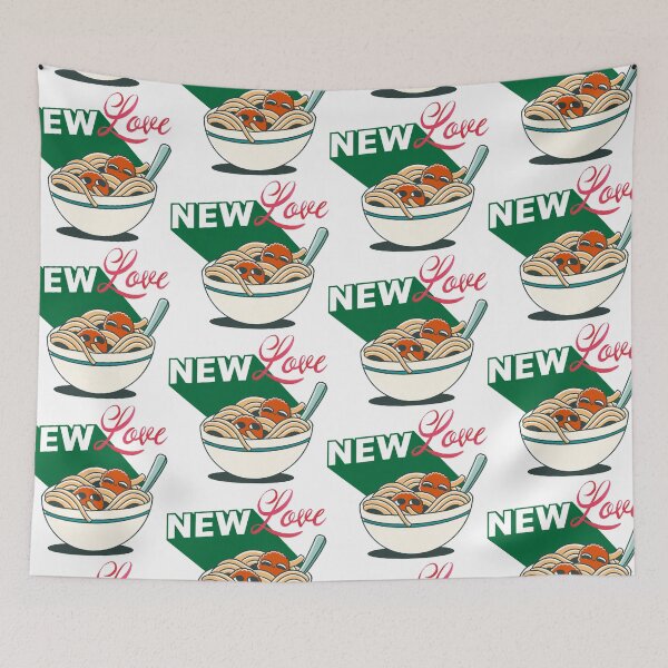 Item preview, new love spaghetti with meatballs designed and sold by ichirochen.