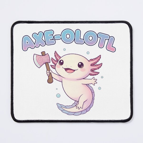 Item preview, Axe-olotl Axolotl Punny Pals Design designed and sold by kAdam5.