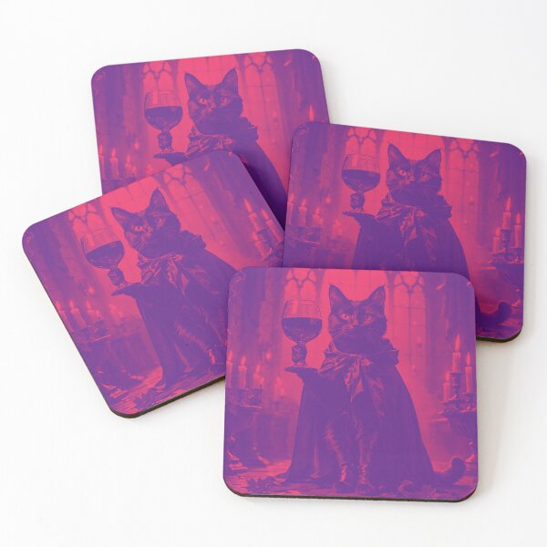 Item preview, Tomcat With A Glass Of Wine In Chateau designed and sold by e-camelleone.