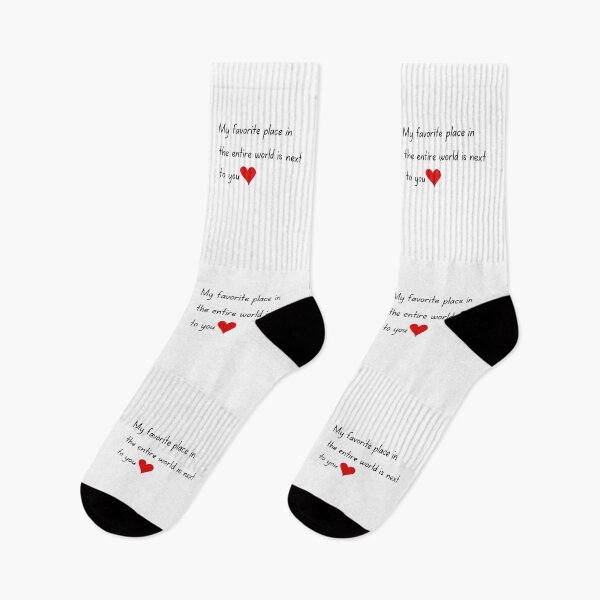 Item preview, My favorite place in the entire world is next to you designed and sold by SWETA HALDER.