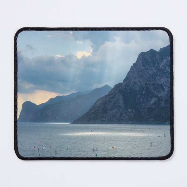 Item preview, Windsurfers and Kitesurfers on Lake Garda, Torbole designed and sold by Stefano Orazzini.