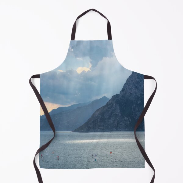 Item preview, Windsurfers and Kitesurfers on Lake Garda, Torbole designed and sold by Stefano Orazzini.