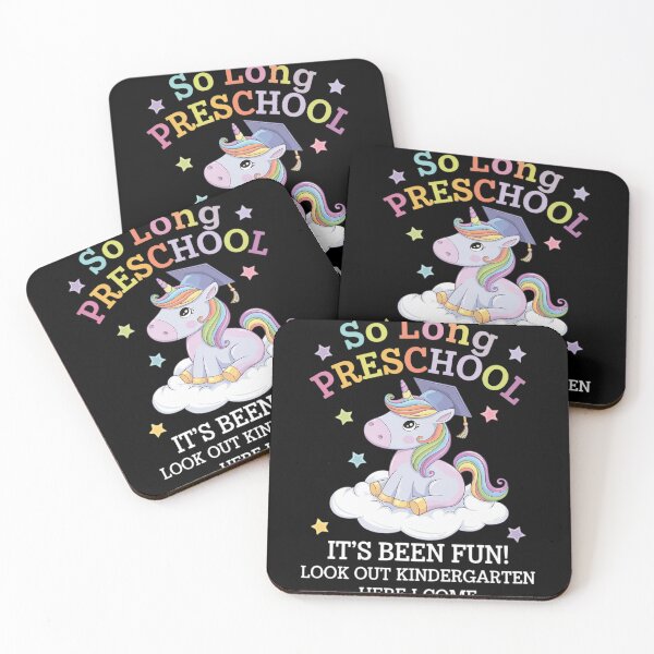 Item preview, So Long Preschool Graduation Class 2025 Unicorn Kids Girl designed and sold by MonsterBuddiess.