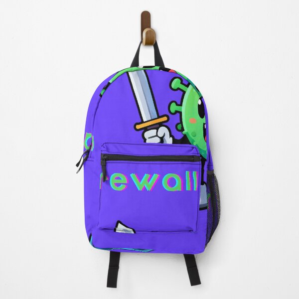 Item preview, Firewall Warrior by Modern Mojo | Cute Cybersecurity Virus Fighter | Geeky Tech Art designed and sold by Modern-Mojo.