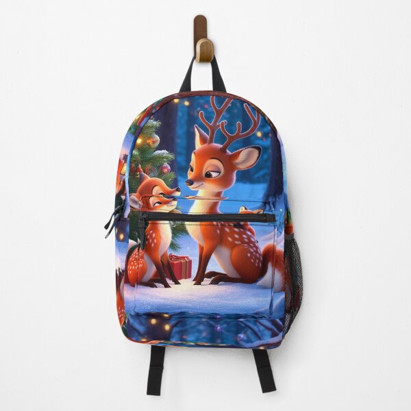 Item preview, Winter Hugs – Deer Family by the Christmas Tree designed and sold by AmetistLight.