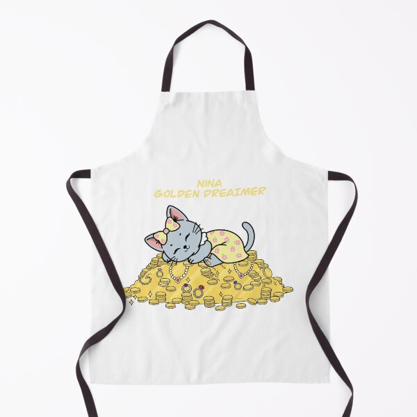 Item preview, Nina the Golden Dreamer | Cute Cat Sleeping on Treasure designed and sold by holywarter.