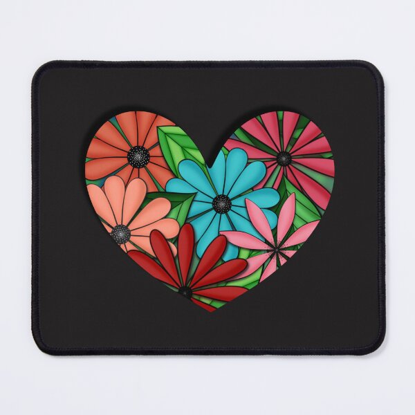 Item preview, Blooming Heart designed and sold by NotPrettyinPink.
