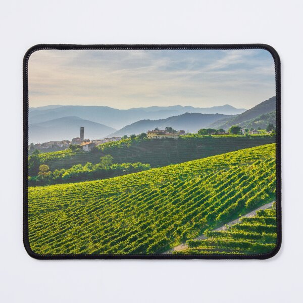 Item preview, Prosecco Hills, vineyards and village. Valdobbiadene, taly designed and sold by Stefano Orazzini.