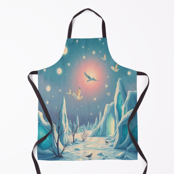 Item preview, Surreal Winter Dreamscape - Cosmic Lights & Fantasy Vibes designed and sold by FotoworldEdel.