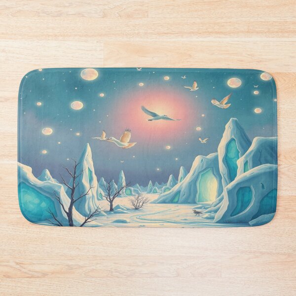 Item preview, Surreal Winter Dreamscape - Cosmic Lights & Fantasy Vibes designed and sold by FotoworldEdel.