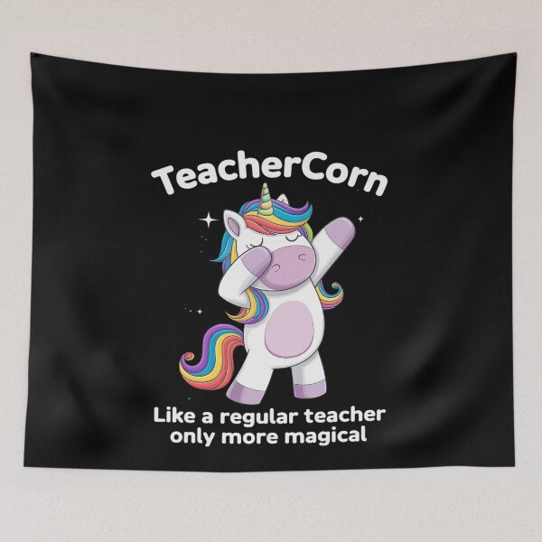 Item preview, Teachercorn Unicorn Teacher More Magical Back to School designed and sold by MonsterBuddiess.