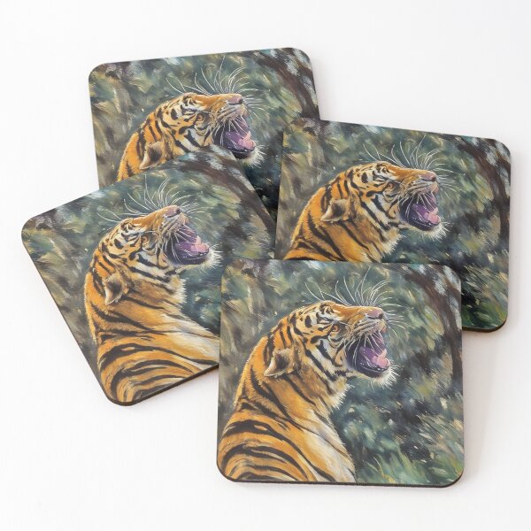 Item preview, Hungry Tiger designed and sold by tomorrowsart.