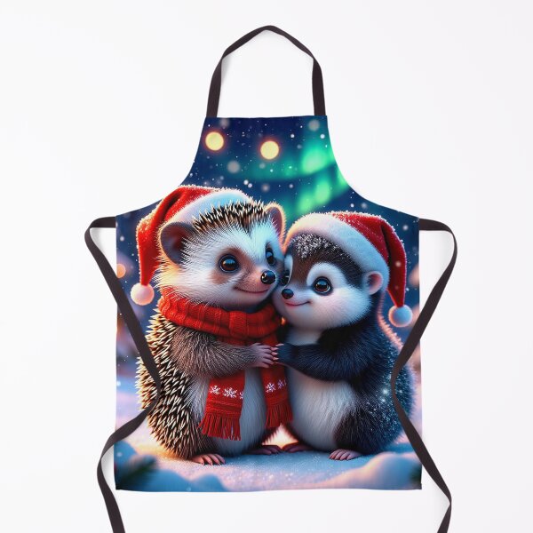 Item preview, Winter Hugs – Hedgehogs in Christmas Magic designed and sold by AmetistLight.