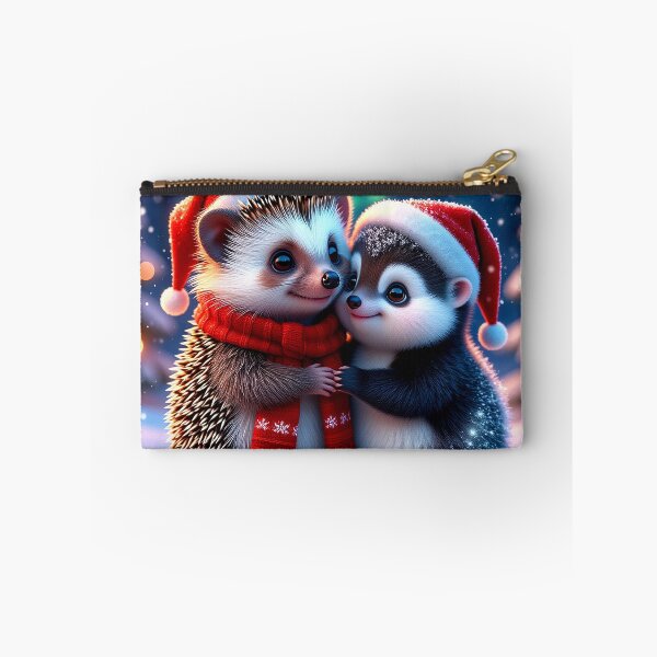 Item preview, Winter Hugs – Hedgehogs in Christmas Magic designed and sold by AmetistLight.