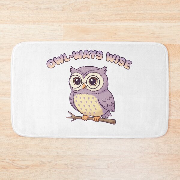 Item preview, Owl-ways Wise Owl Cute Punny Pals designed and sold by kAdam5.