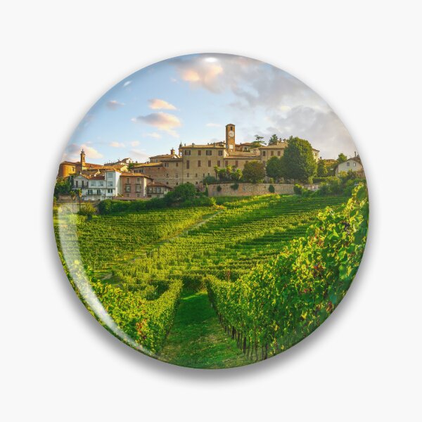 Item preview, Langhe vineyards and Neive village, Piedmont, Italy designed and sold by Stefano Orazzini.