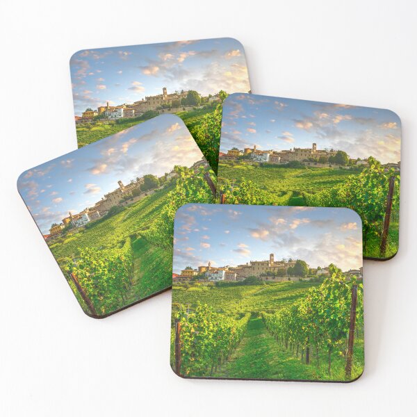 Item preview, Langhe vineyards and Neive village, Piedmont, Italy designed and sold by Stefano Orazzini.