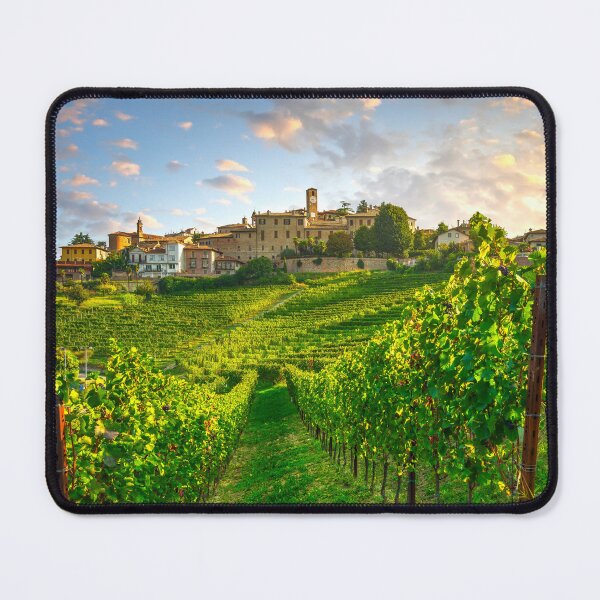 Item preview, Langhe vineyards and Neive village, Piedmont, Italy designed and sold by Stefano Orazzini.