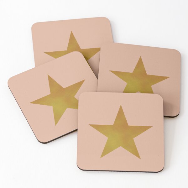 Item preview, Golden Star on creme - Calm, Sensory-Friendly designed and sold by CreaTwinkles.