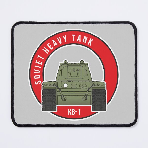Item preview, KV-1 Front View – Soviet Heavy Tank, Cyrillic Markings designed and sold by FAawRay.