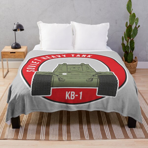 Item preview, KV-1 Front View – Soviet Heavy Tank, Cyrillic Markings designed and sold by FAawRay.