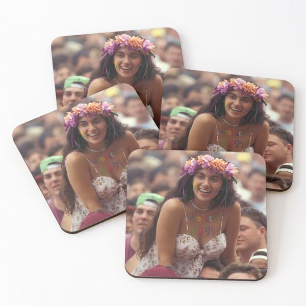 Item preview, A Happy Concert Fan On Shoulder Top At Woodstock 94 - Photograph designed and sold by ConcertImages.