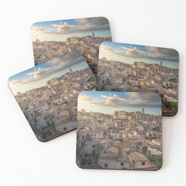 Item preview, View of the Sassi of Matera at sunset, Italy. designed and sold by Stefano Orazzini.