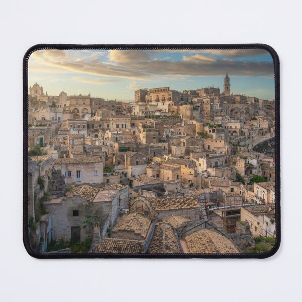 Item preview, View of the Sassi of Matera at sunset, Italy. designed and sold by Stefano Orazzini.