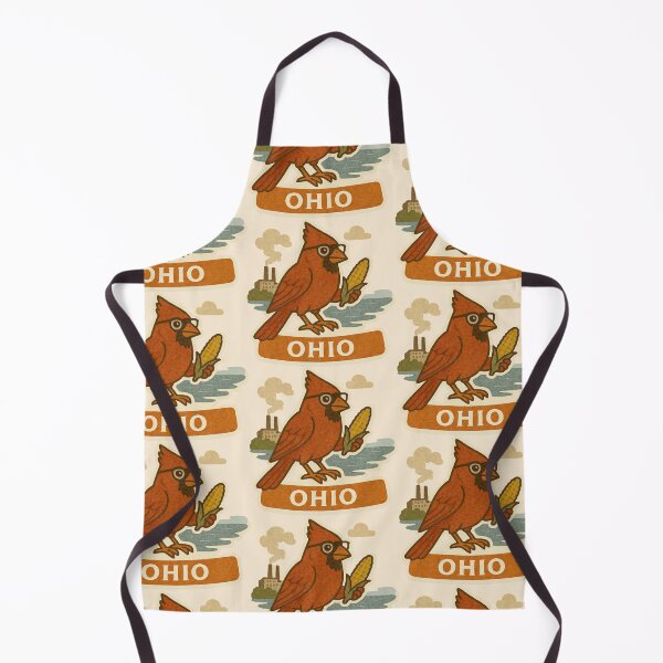 Item preview, Ohio Cardinal – Midwest Charm designed and sold by Tiny Joy World.