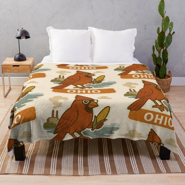 Item preview, Ohio Cardinal – Midwest Charm  designed and sold by Tiny Joy World.
