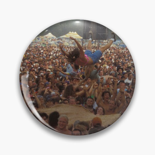 Item preview, A Concert Fan Being Launched Into The Air At Woodstock 94 - Photograph designed and sold by ConcertImages.