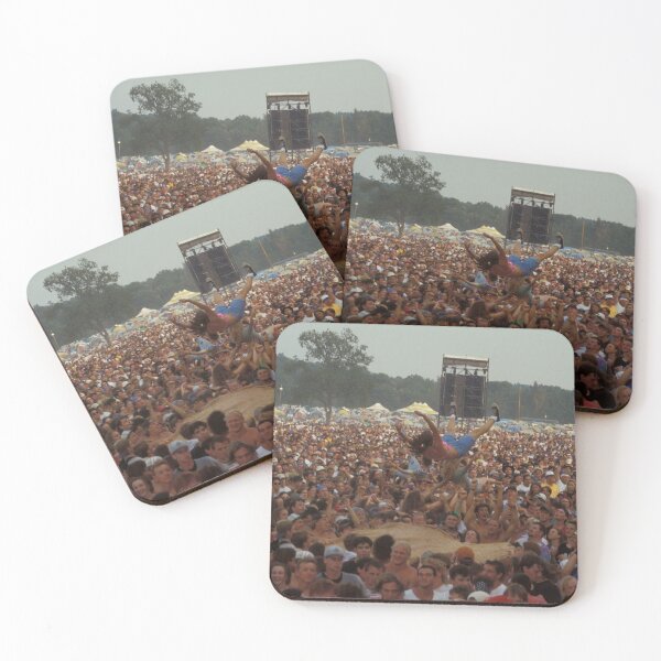 Item preview, A Concert Fan Being Launched Into The Air At Woodstock 94 - Photograph designed and sold by ConcertImages.