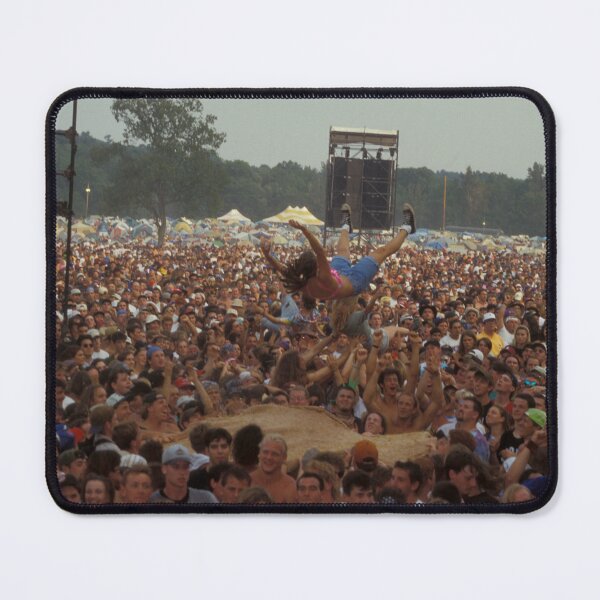 Item preview, A Concert Fan Being Launched Into The Air At Woodstock 94 - Photograph designed and sold by ConcertImages.
