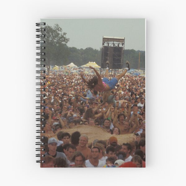 Item preview, A Concert Fan Being Launched Into The Air At Woodstock 94 - Photograph designed and sold by ConcertImages.