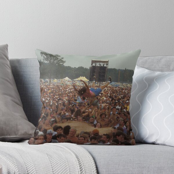 Item preview, A Concert Fan Being Launched Into The Air At Woodstock 94 - Photograph designed and sold by ConcertImages.