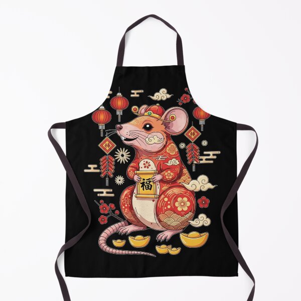 Item preview, Prosperous Lunar New Year Rat designed and sold by ZodiacWonders.
