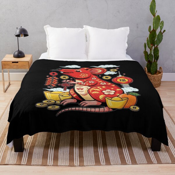 Item preview, Auspicious Year of the Rat designed and sold by ZodiacWonders.