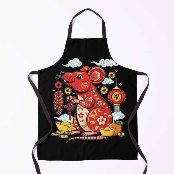 Item preview, Auspicious Year of the Rat designed and sold by ZodiacWonders.