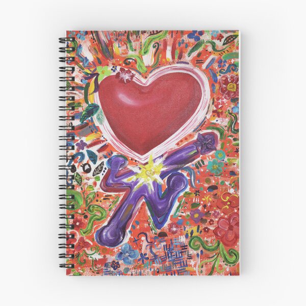 Item preview, Colorful Keith Haring-inspired Original Character Illustrative Painting designed and sold by dasombae .